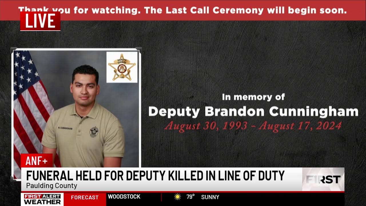 Funeral held for Paulding County deputy killed in the line of duty