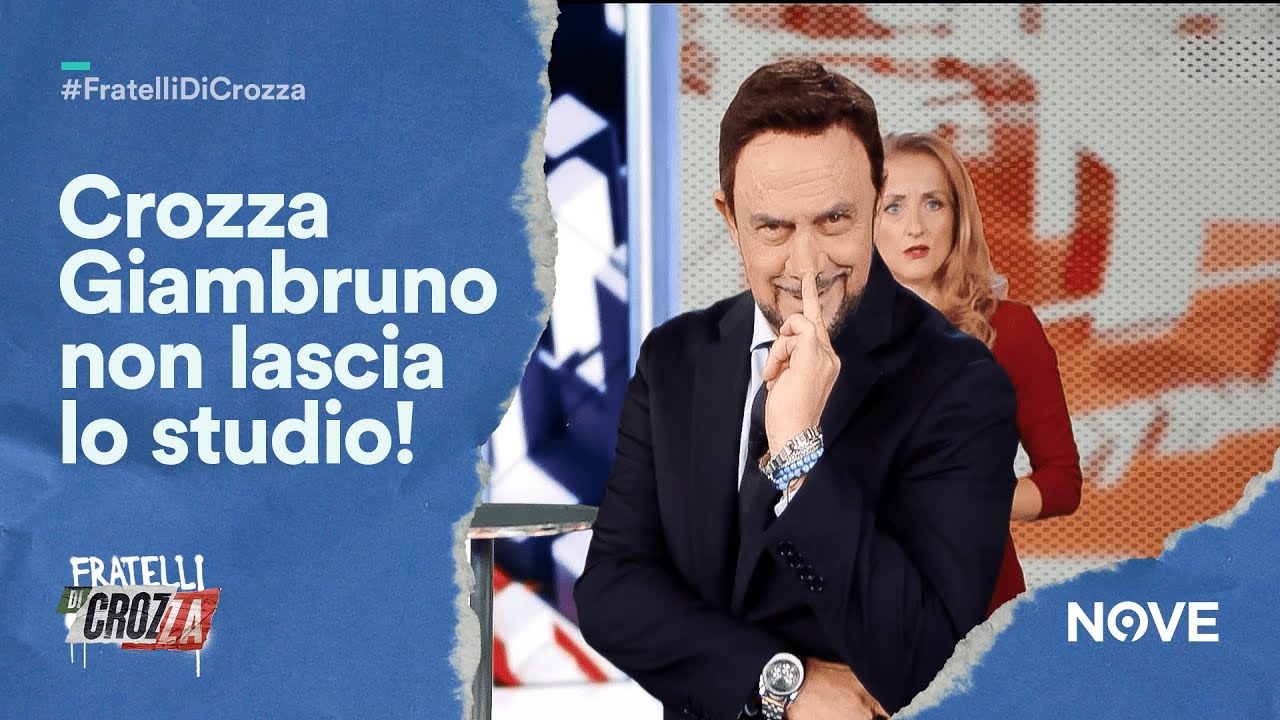 Crozza Giambruno, siamo sicuri che non torner&agrave; pi&ugrave; in studio? Eccolo irrompere al Diario del giorno!