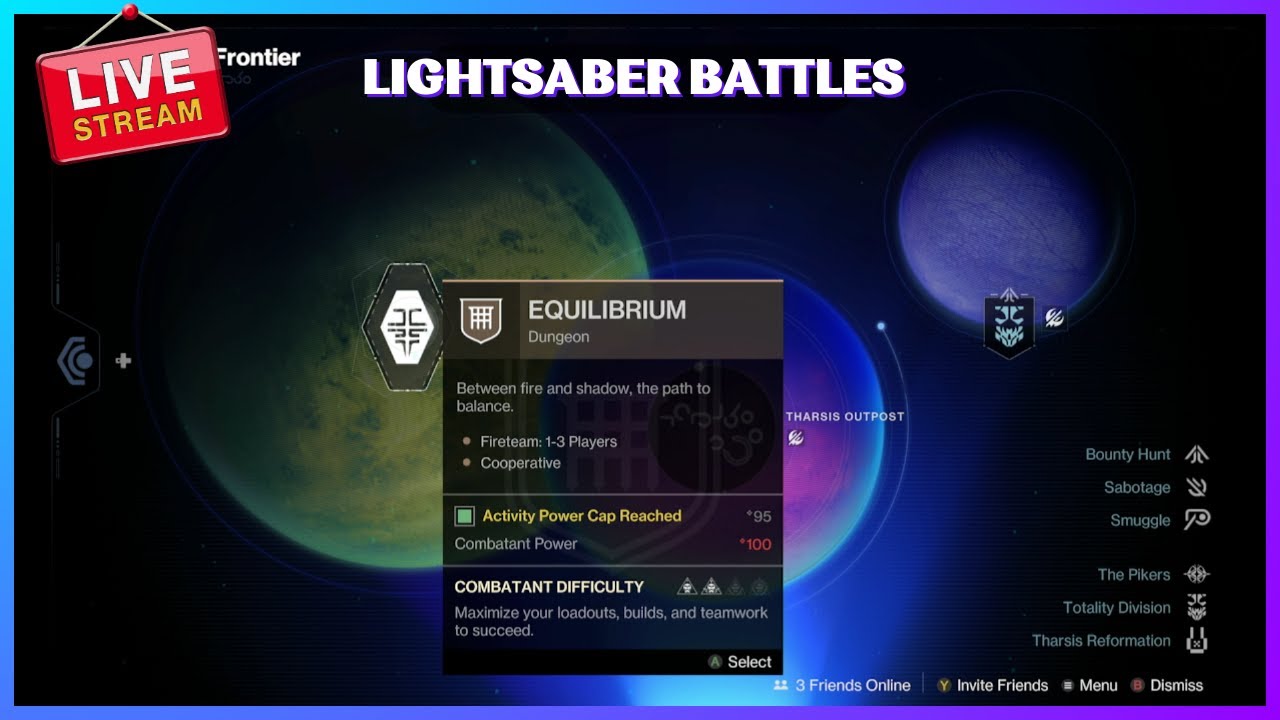 Destiny 2 Livestream: Equilibrium Dungeon