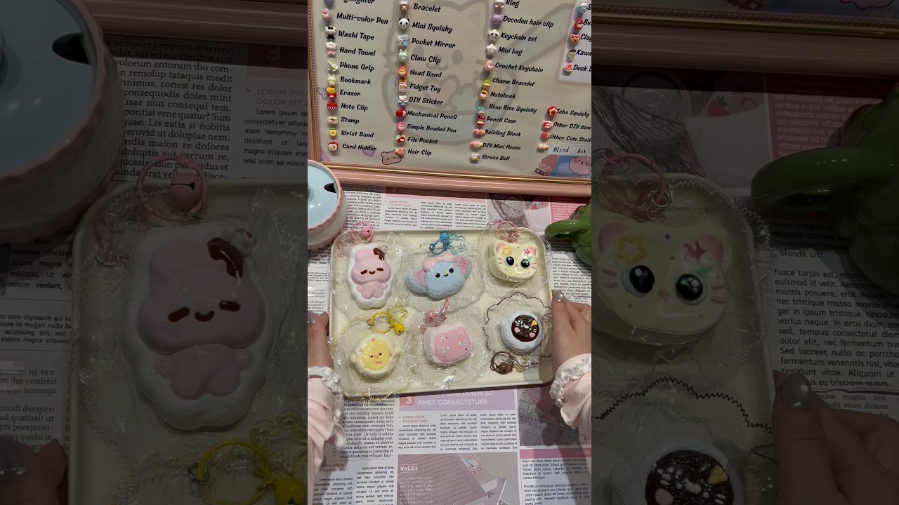 Squishy Sewing and New squishy ASMR☺️ #giftideas #squishy #tabasquishy #asmr #stressrelief #kawaii