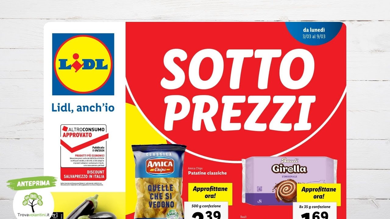 VOLANTINO LIDL dal 3 al 9 marzo 2025 #anteprima