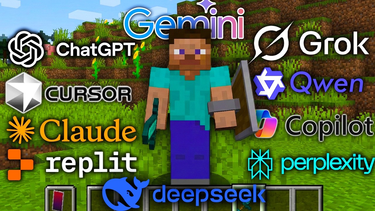 10 AIs WORK TOGETHER to make Minecraft From Scratch