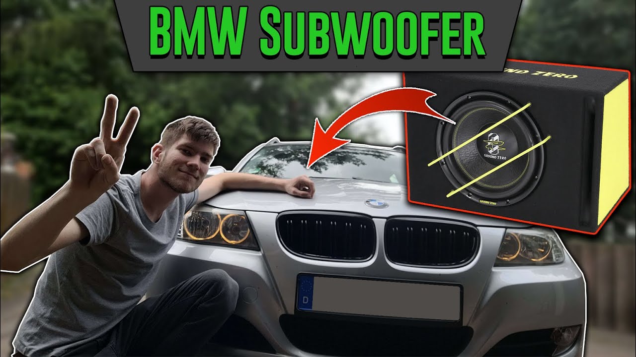 #carhifi TEIL 1/2 | SUBWOOFER im BMW E91 Nachrüsten | So geht's!
