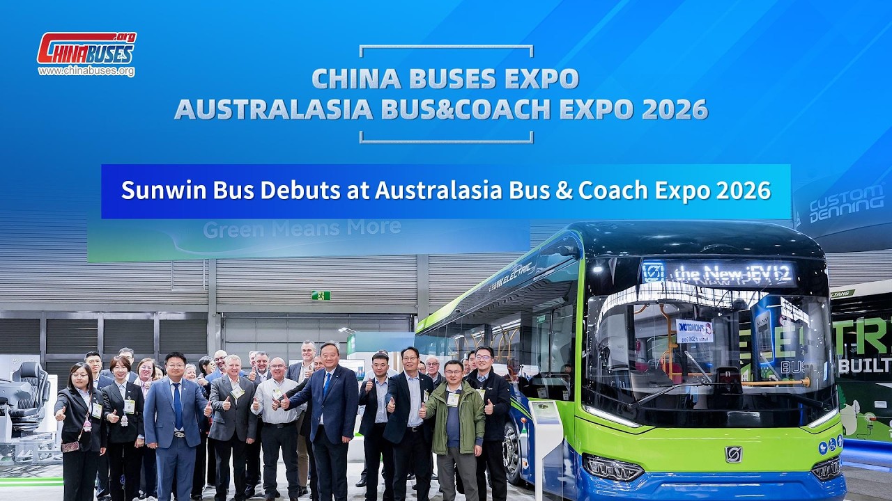 Sunwin Bus Debuts at Australasia Bus & Coach Expo 2026