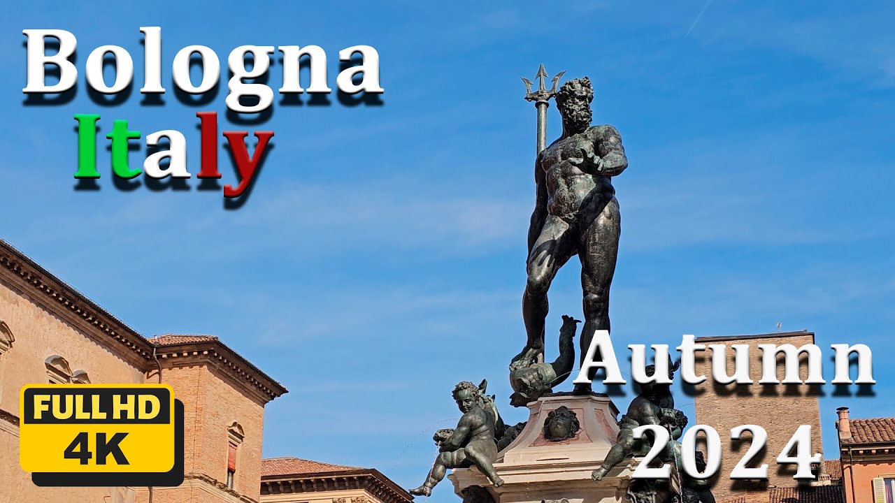 【4K】𝐖𝐀𝐋𝐊 ➜ Bologna, Italy, October 2024