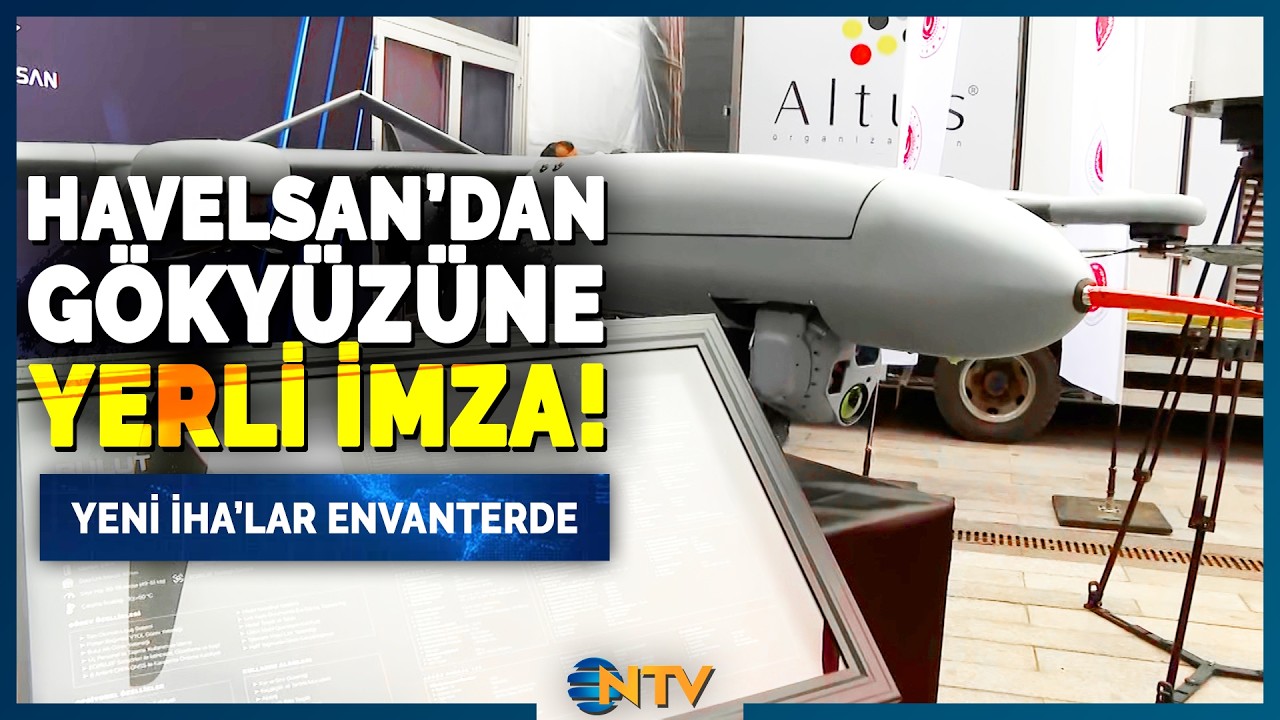 Türk Savunma Sanayisinde Tarihi Gün! HAVELSAN'ın Yeni Nesil İnsansız Araçları Envantere Girdi | NTV