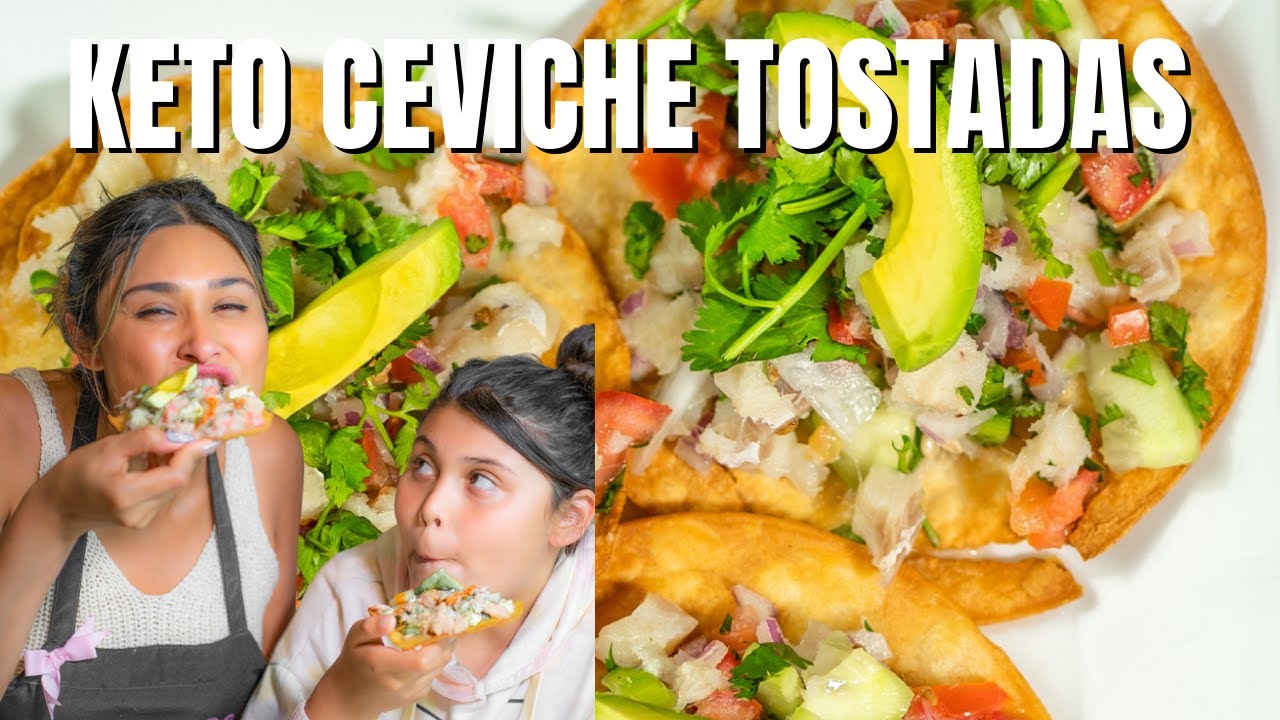 Easy Ceviche Tostadas! How To Make Easy Ceviche