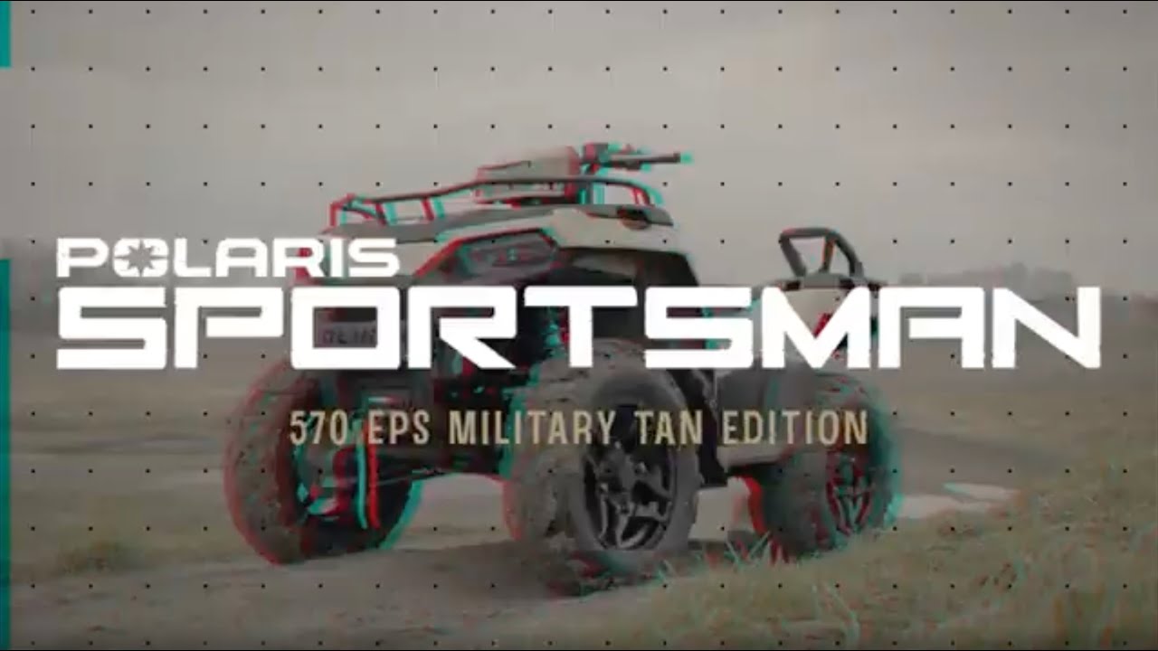 Introducing the Polaris Sportsman 570 EPS Military Tan Edition