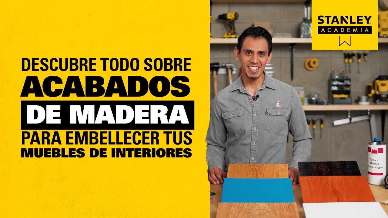 Todo sobre acabados de madera para muebles de interiores