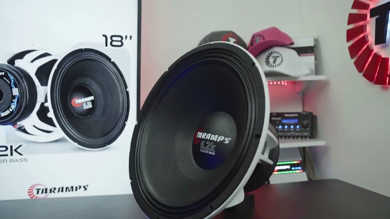ALTAVOZ TARAMPS - BAJO 18 PULGADAS TARAMPS THUNDER BASS 6.2K