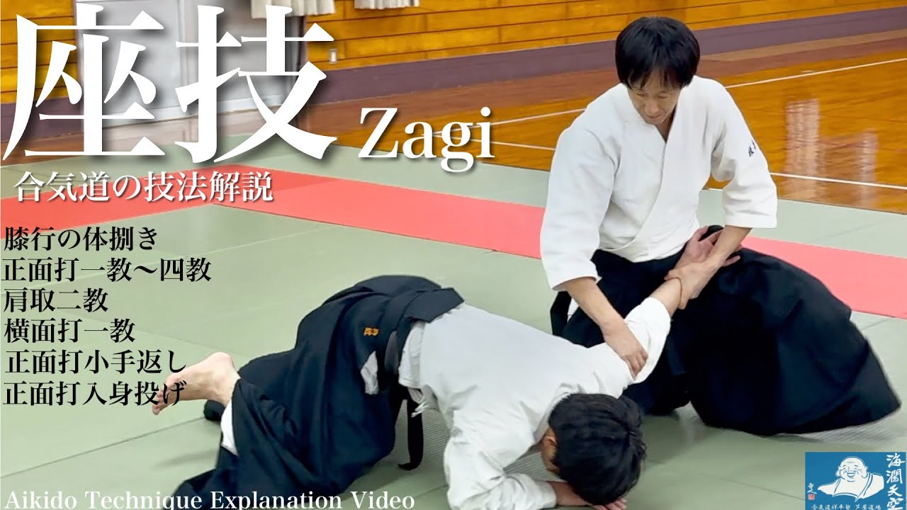 合気道 技法解説動画その11（座技）