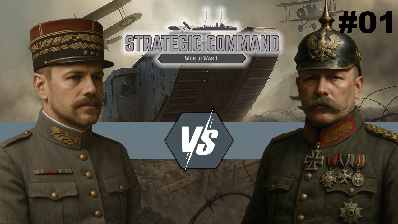 #01 Strategic Command WW1 - Multiplayer -  @StrategieEcke  - Ragulsor