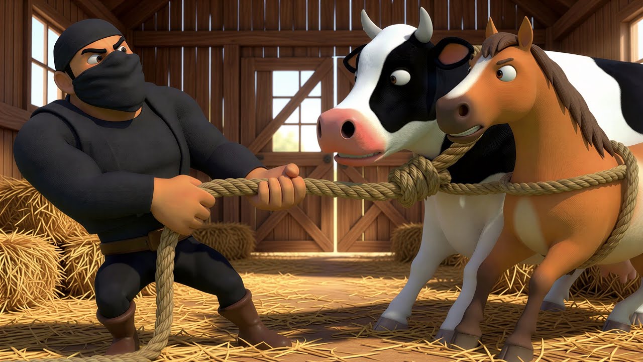 A Thief in Old MacDonald’s Farm 🥷🚓 | All the Animals Are Gone 😱|