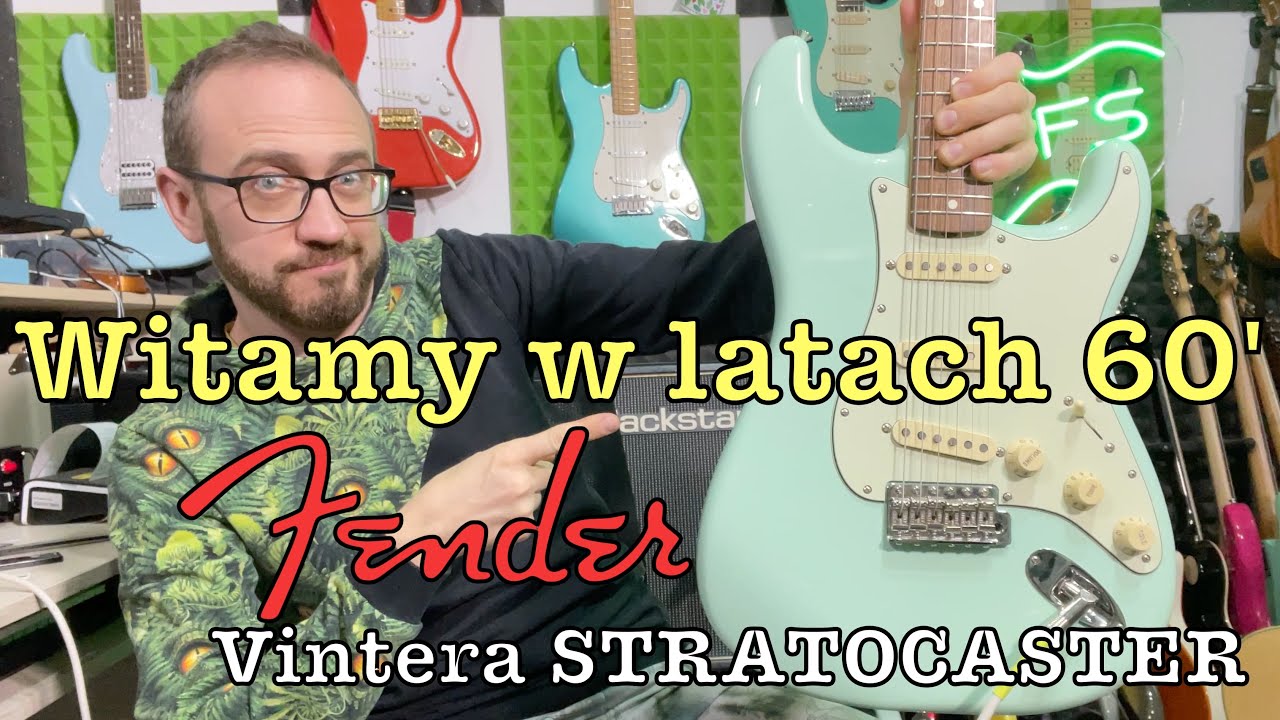 Fender Vintera 60's Stratocaster - Czas na Surf rocka!
