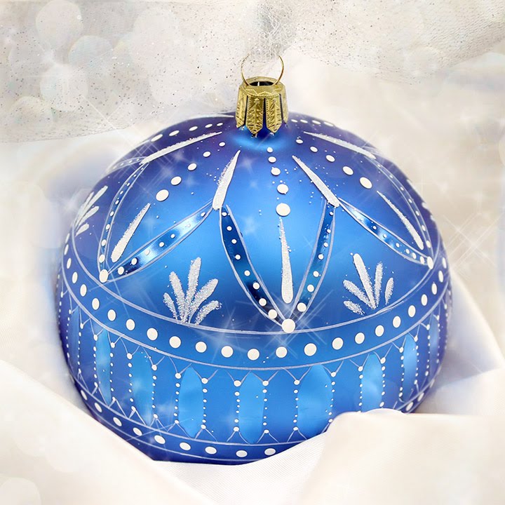 Winter Lace Ornament Tole and Decorative Painting by Patricia Rawlinson