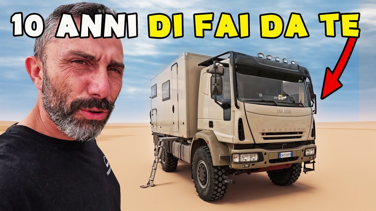Come è fatto e perché 🔥 da AUTO-GRU a CAMPER 4x4 👍 Tutta la STORIA 🔥 STEPSOVER EXTRA