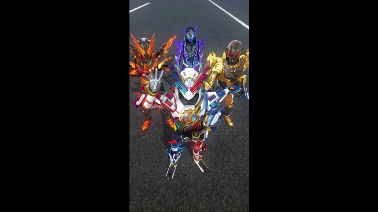 Kamen Rider Build Genius Form Finish Strike From GANBARIZING Part 2
