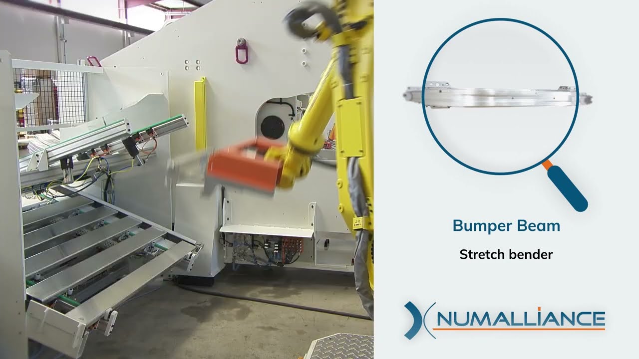 Stretch Bender - The solution for bending aluminum profile for Bumper beam