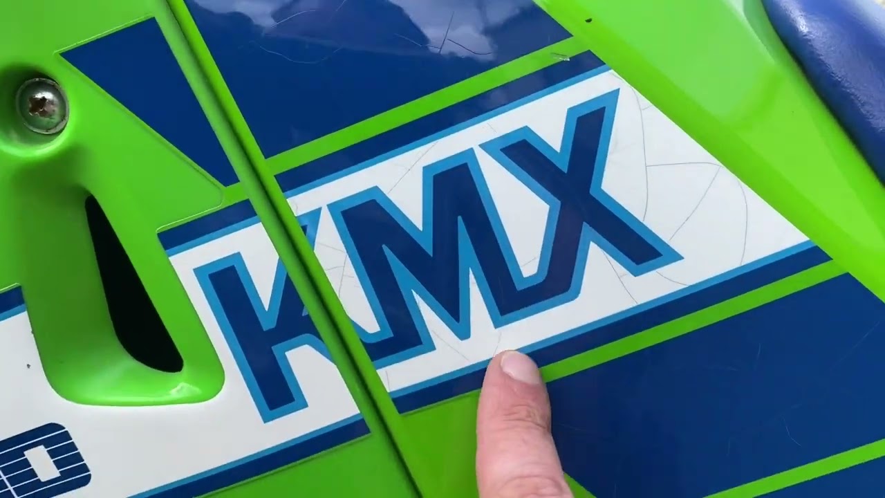 Superb condition, low mileage JDM Kawasaki KMX200 ref 8425