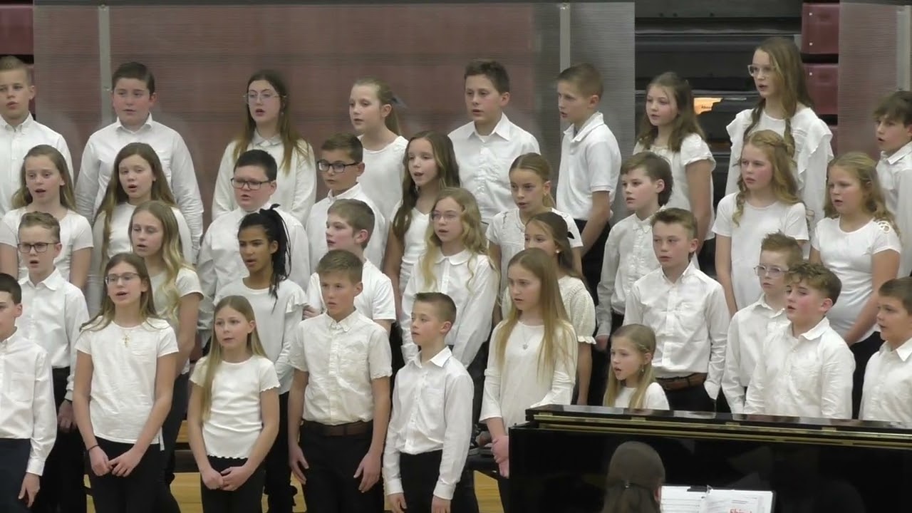 2025-26 Winter Band and Choir Concert 5th and 6th Grade Choir