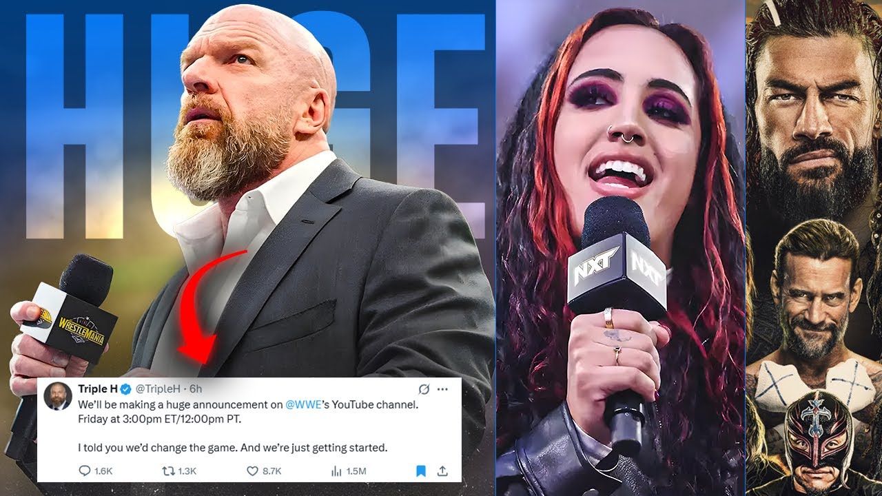 HUGE Triple H ANNOUNCEMENT COMING 😱! Ava Raine - Charlie Kirk CONTROVERSY | Survivor Series | WWE
