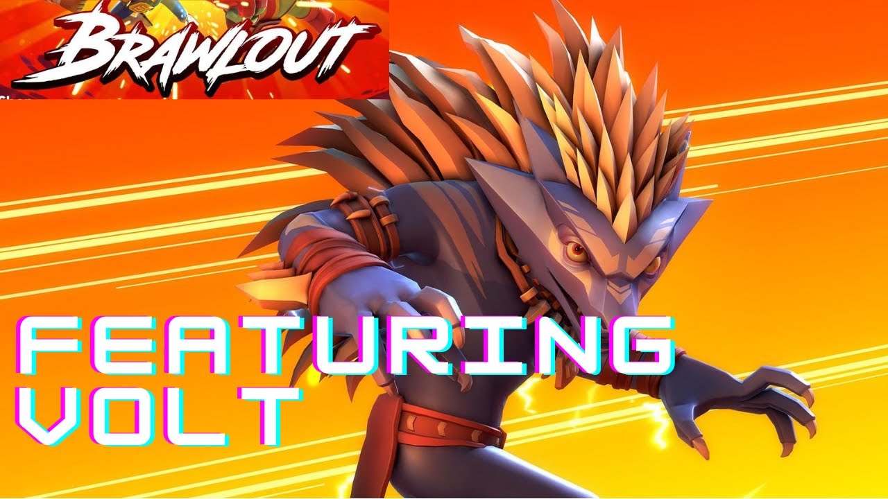 Brawlout Gameplay - Featuring VOLT [Nintendo Switch]