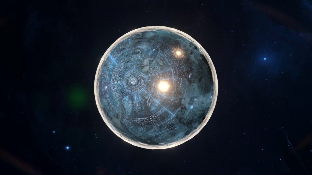 Planetary bombardment of ecumenopolis with shields
