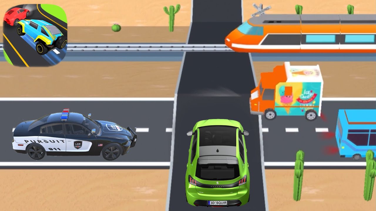 Jam Highway - Comeback Home (Android-iOS) Gameplay Real Car Crash Police Chase #11
