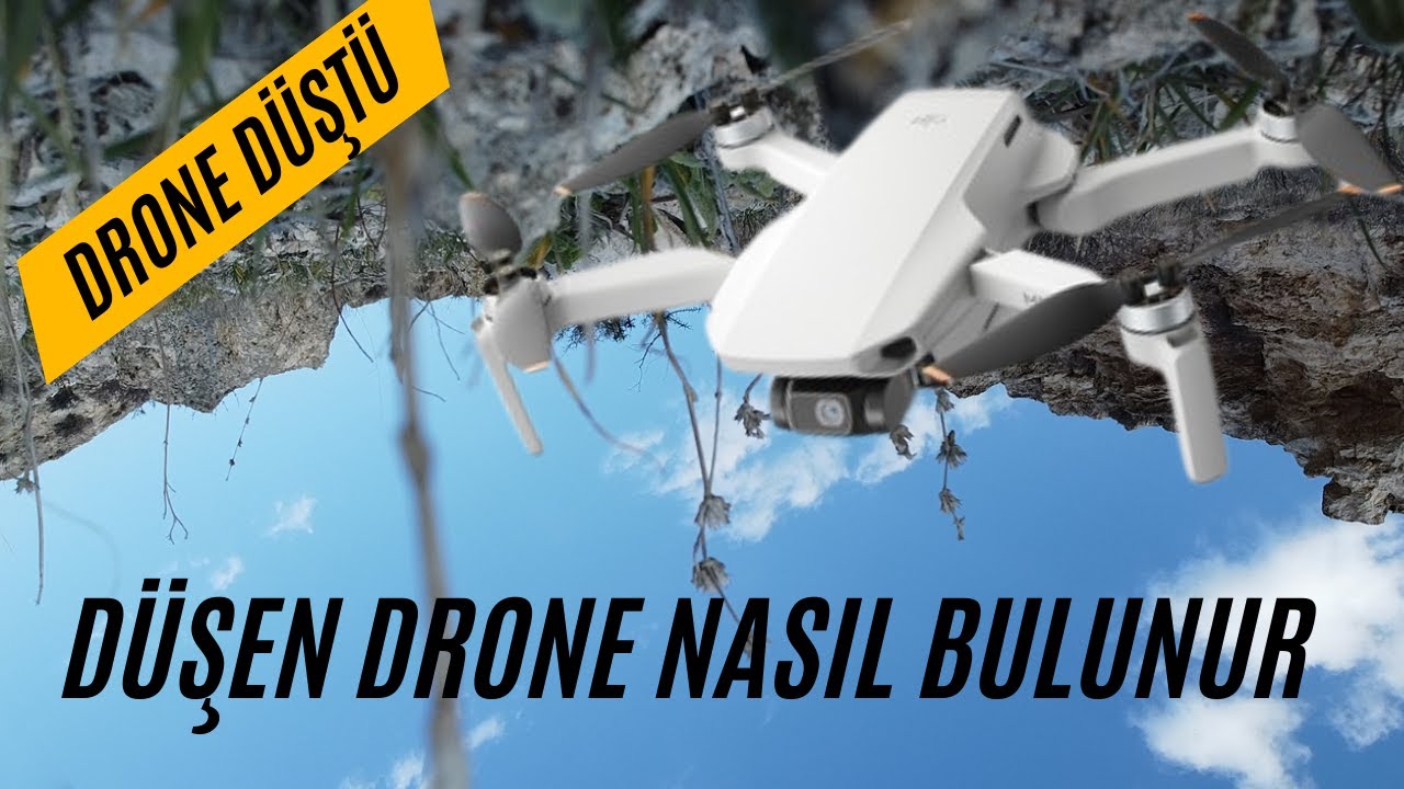 Kaybolan veya Düşen DJI Mini 2 SE Drone Nasıl Kurtarırsınız - Drone'umu Bul /  I Lost My Drone