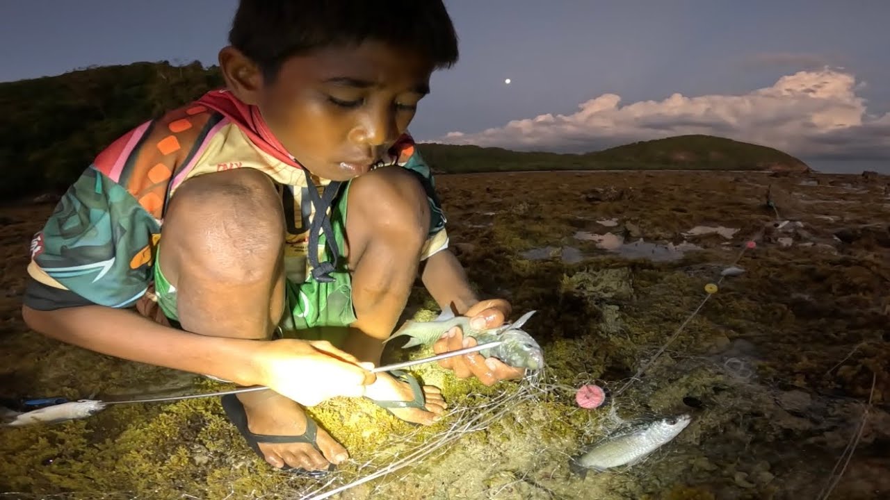 Ngayon lang to nangyari naabutan kami ng umaga sa Pagtanggal ng Isda sa Lambat