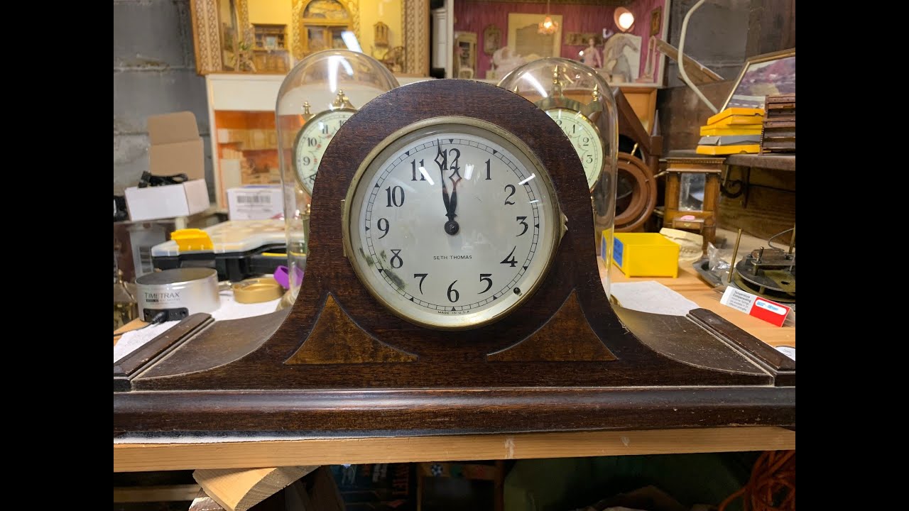 Seth Thomas Electric Chime Mantle Clock Repair Attempt