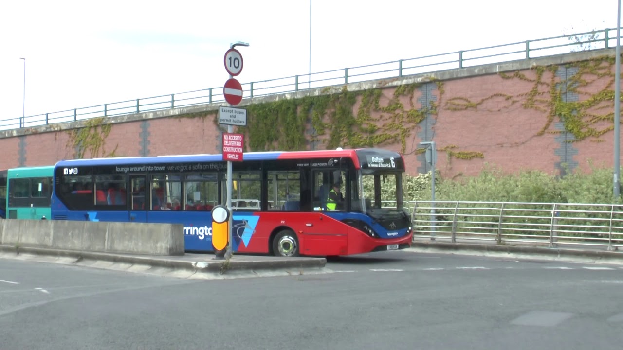 WARRINGTON AND CREWE KEY WORKER SKELETON SERVICE  BUSES MAY 2020 TRAILER 1 BY DAVE SPENCER OF PMP