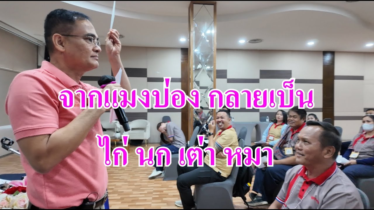 จากแมงป่องกลายเป็น ไก่ นก เต่า หมา