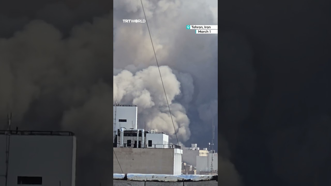Massive explosions rock Tehran on second day of US-Israeli attacks