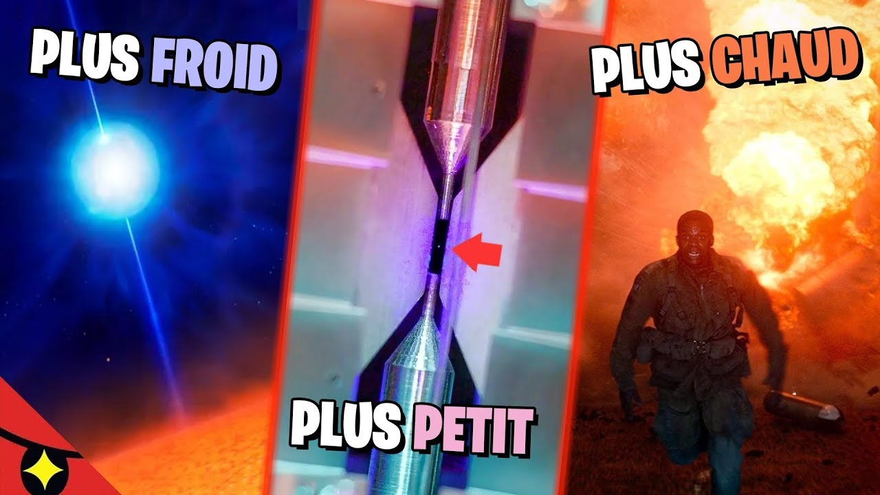 5 RECORDS EXTRÊMES de la SCIENCE 🚀