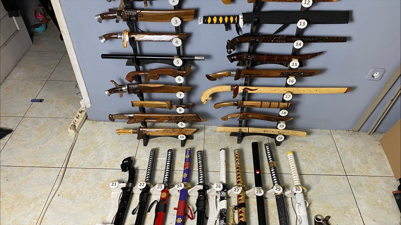PROMO BELI 1 BONUS 1 || KATANA GOLOK PEDANG KUJANG KARAMBIT BISA COD ‼️