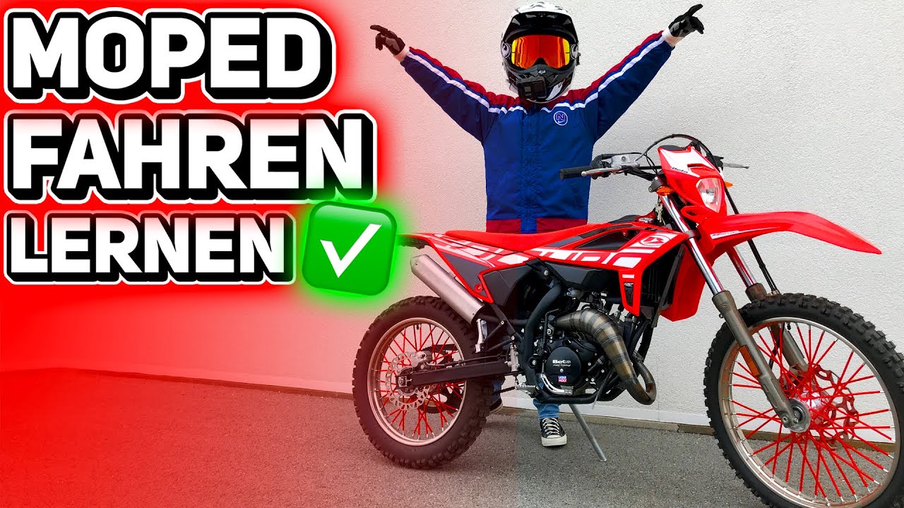 So LERNST du RICHTIG MOPED FAHREN│Tutorial & Anleitung