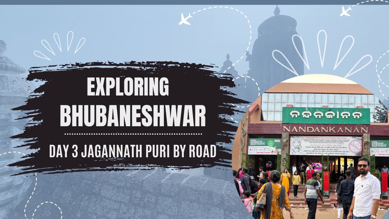 Trip to Jagannath Puri by Road | Day 3 Bhubaneshwar , Lingraj temple,  Nandankanan Zoo  #Ep-3