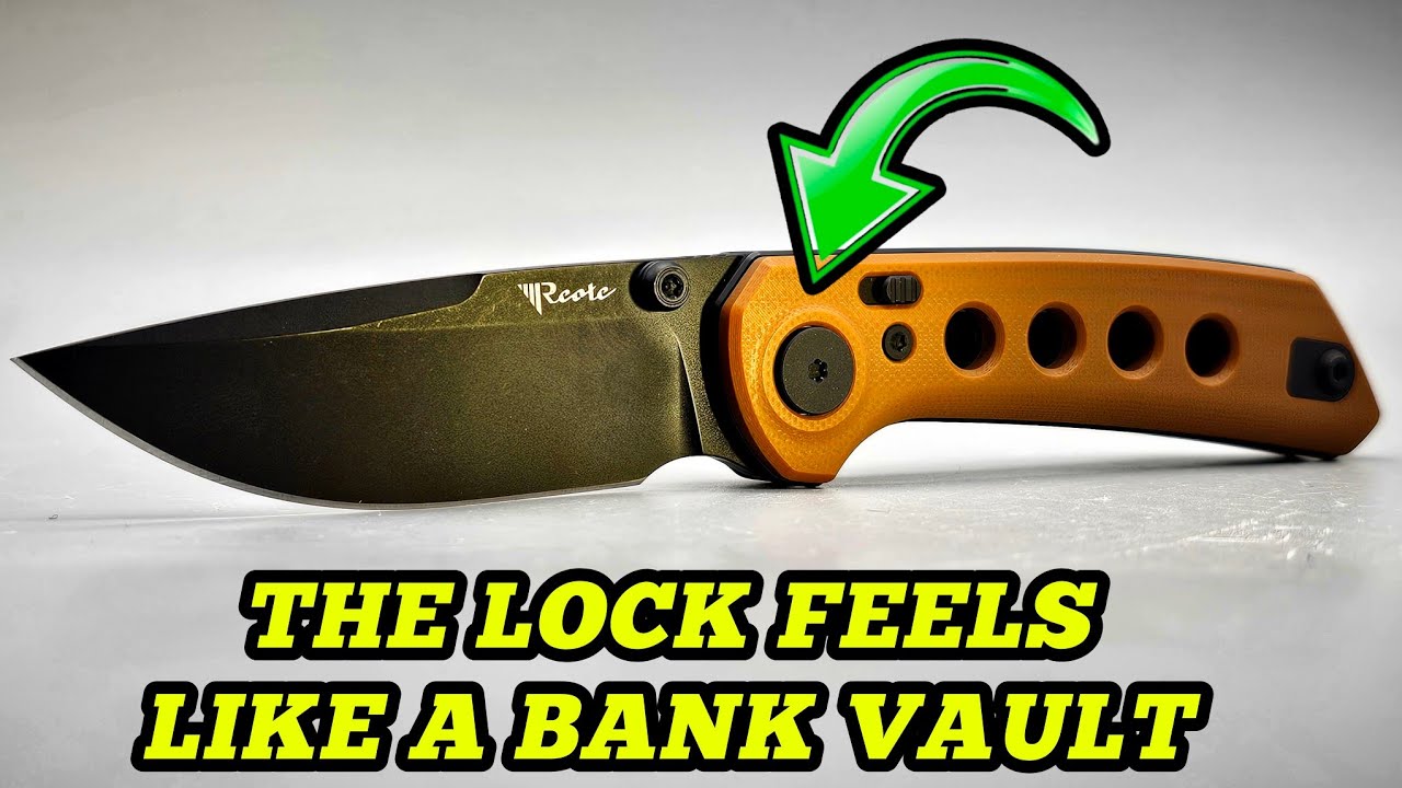 Affordable REATE + New Solid Locking System!? : Reate Knives PL-XT