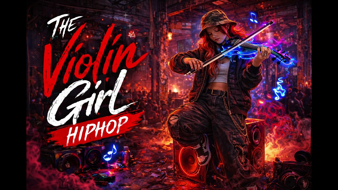 [The Violin Girl & Hip Hop] – Violin Vibes Controlling the Urban Rhythm ⚡🎧