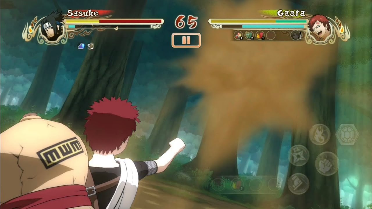 Gaara vs sasuke⚡insane battle | NARUTO ULTIMATE NINJA STORM 🌀