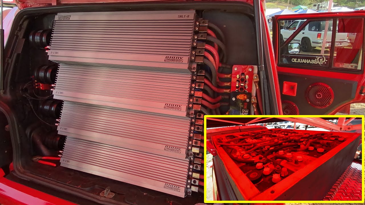 32,000 WATTS POWERED BY GOLF CART BATTERIES