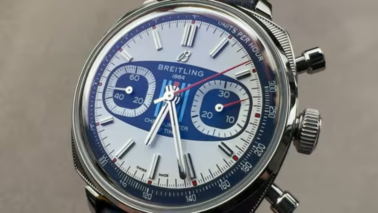 Обзор часов Breitling Top Time Martini Racing (AB01772A1G1X1)