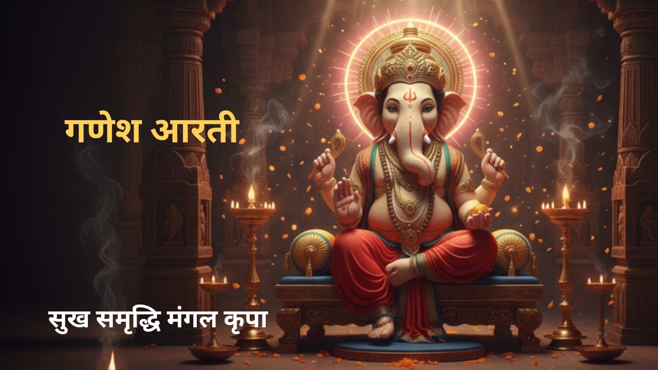 Ganesh Aarti | Jai Ganesh Deva Aarti | Lord Ganesha Bhajan for Peace, Prosperity & Success