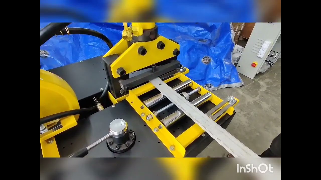 3IN1 HYDRAULIC BUSBAR PROCESSING MACHINE -  PUNCHING M/C | CUTTING/SHEARING M/C | BENDING MACHINE