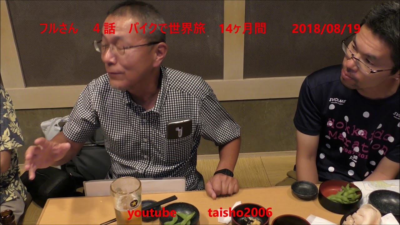 フルさん　４話　バイクで世界旅
