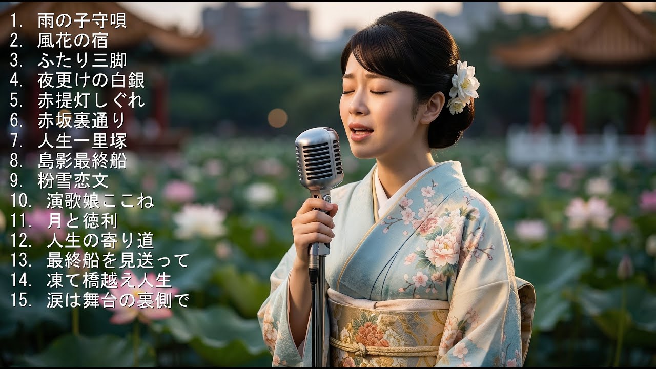 🎵日本演歌 の名曲 メドレー🎵 心揺さぶる感動の日本の演歌💖