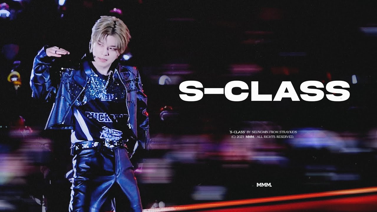 231209 MUSIC BANK GLOBAL FESTIVAL 2023 - 특 S-CLASS 승민 FOCUS (Stray Kids SEUNGMIN FanCam)