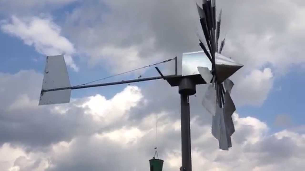Veterne čerpadlo - Windpumpe - Wind pump