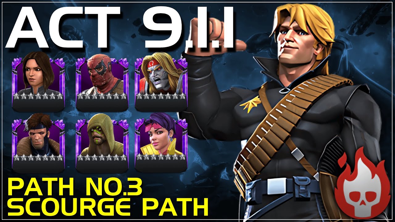 MCOC: Act 9.1.1 - Path 03 - Scourge Path - Archangel vs Longshot - 2024